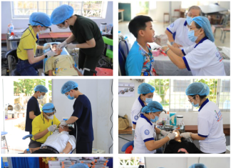 Tra Vinh University provides free dental care to 300 people in partnership with HCMC Dental Association