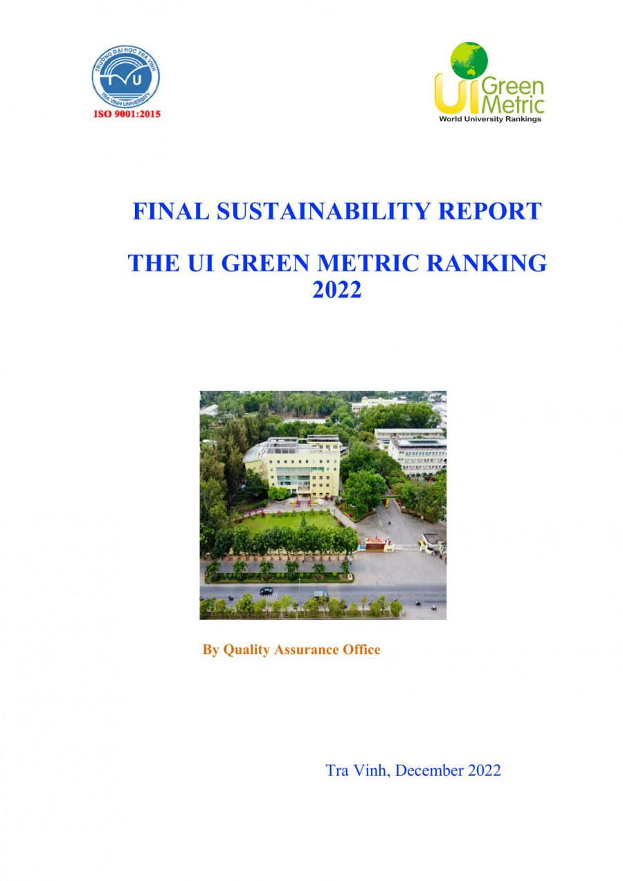 TVU_Sustainability Report 2022