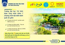 Tra Vinh University has 27 training programs participating in international accreditation